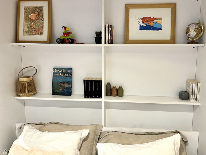 Studio calme Saint-Malo Intramuros 150 m de la mer